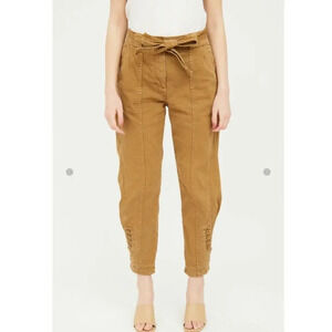 Ulla Johnson Tapered Belted Pant Size: 2